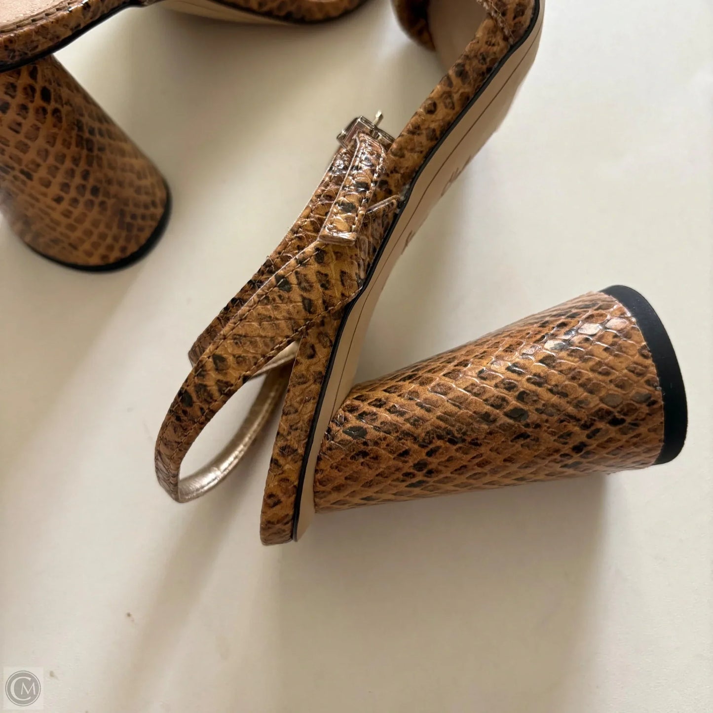 Shoes Heels Block By Sam Edelman In Animal Print, Size: 6.5