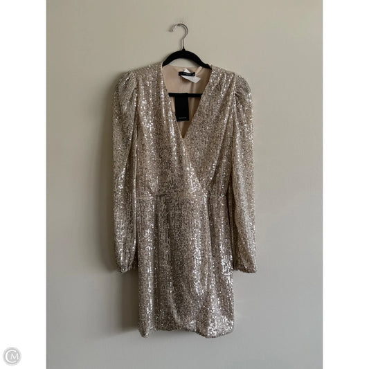 Dress Party Midi By Reserved In Silver, Size: L