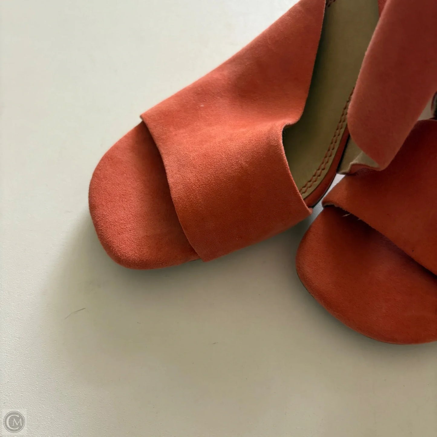 Shoes Heels Block By Splendid In Orange, Size: 8