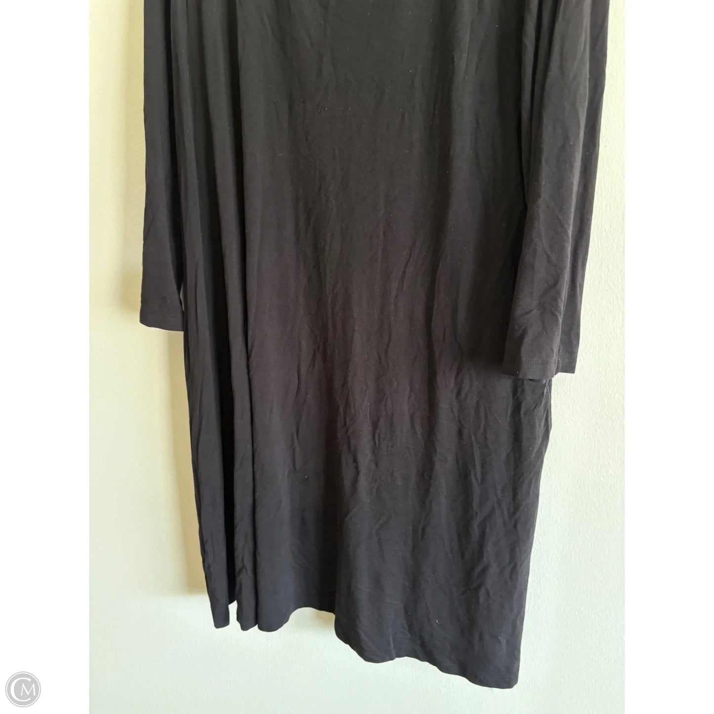 Dress Casual Maxi By Time And Tru In Black, Size: Xl
