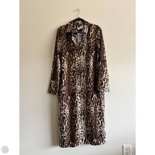Dress Casual Maxi By Inc In Animal Print, Size: L