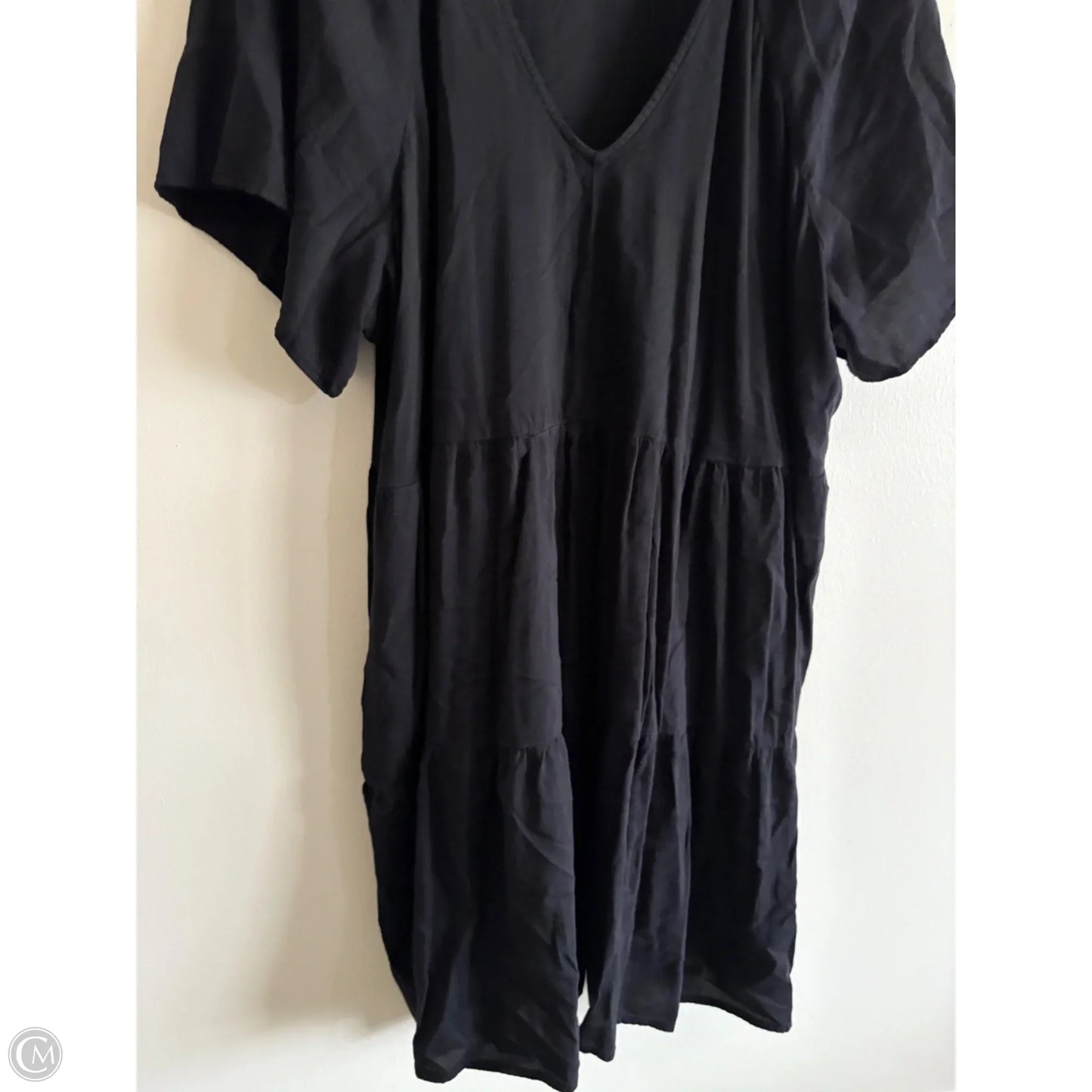 Dress Casual Midi By Old Navy In Black, Size: 2x
