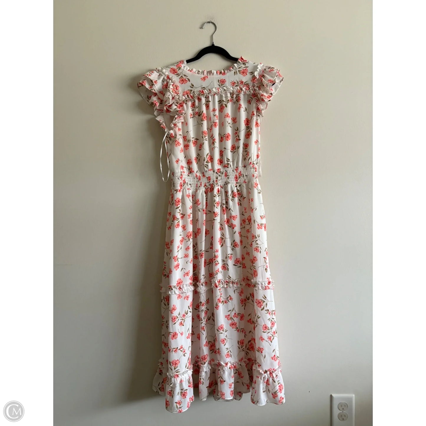 Dress Casual Maxi By Cece In Floral Print, Size: M