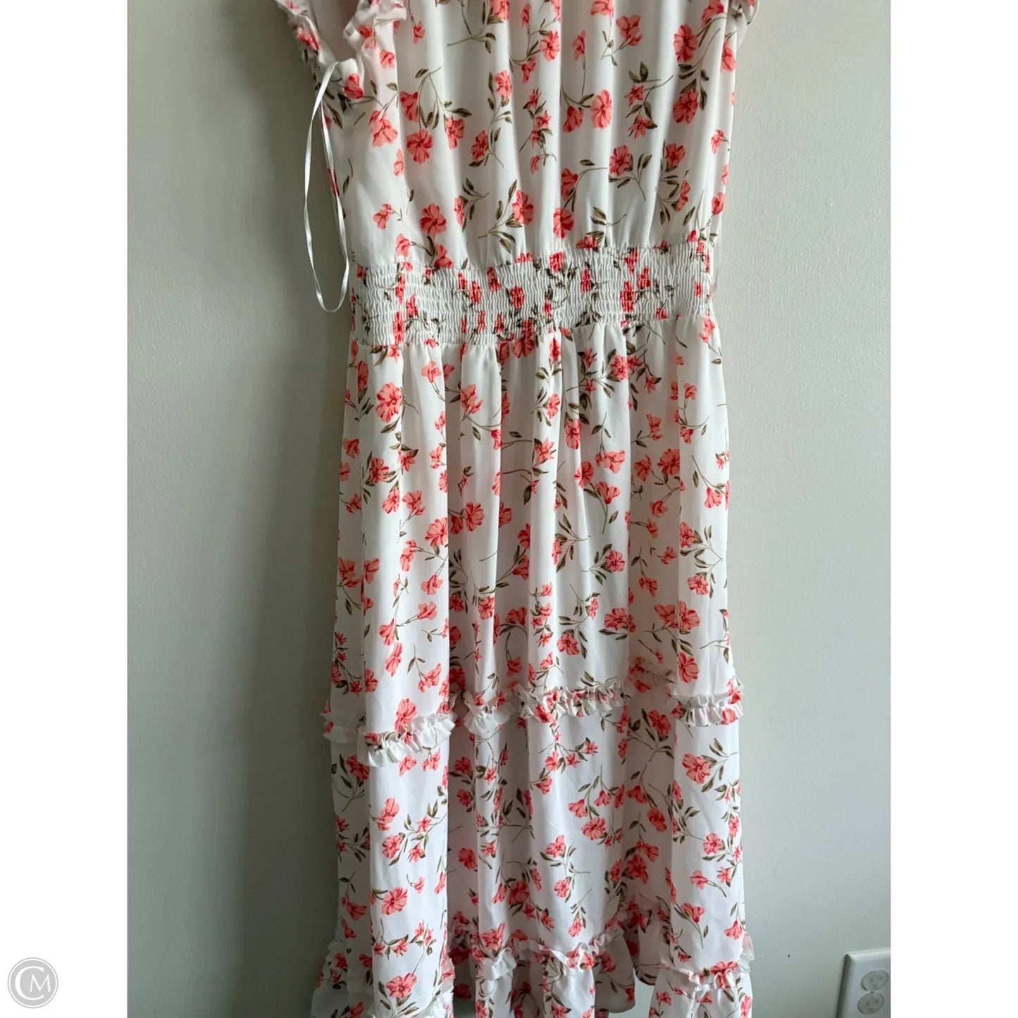 Dress Casual Maxi By Cece In Floral Print, Size: M