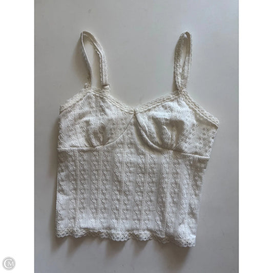 Tank Top By No Boundaries In Cream, Size: L