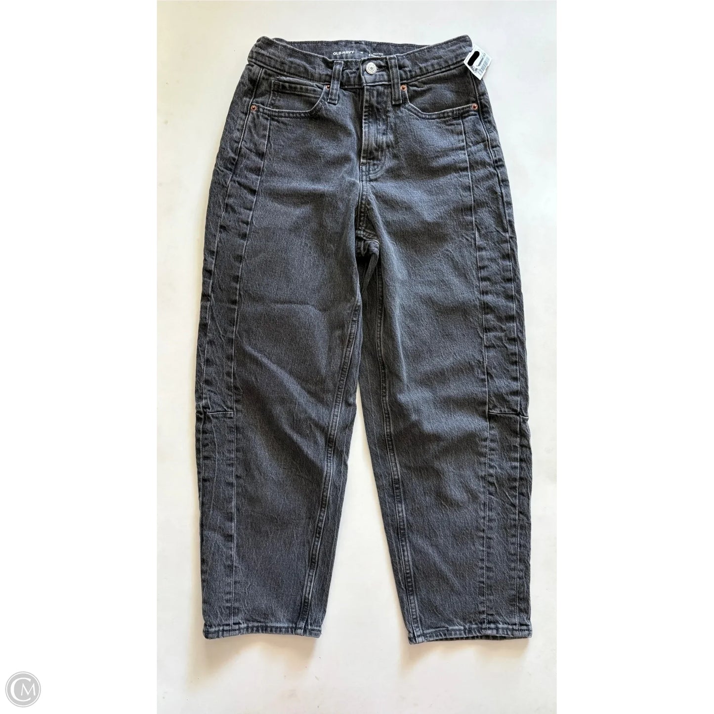 Jeans Straight By Old Navy In Black, Size: 0