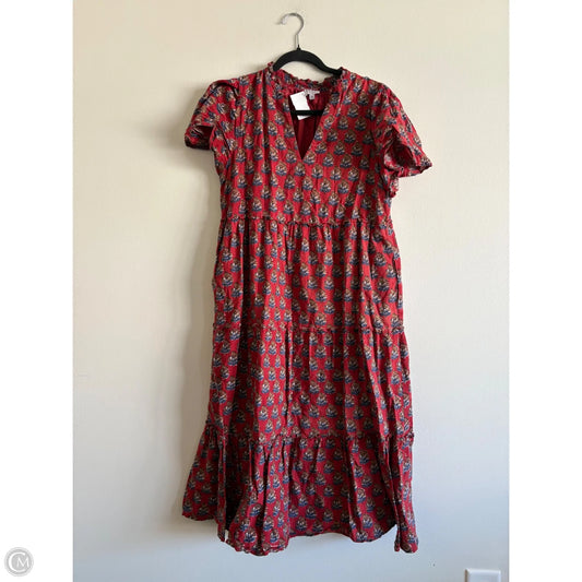 Dress Casual Maxi By Saule Parc In Red, Size: S