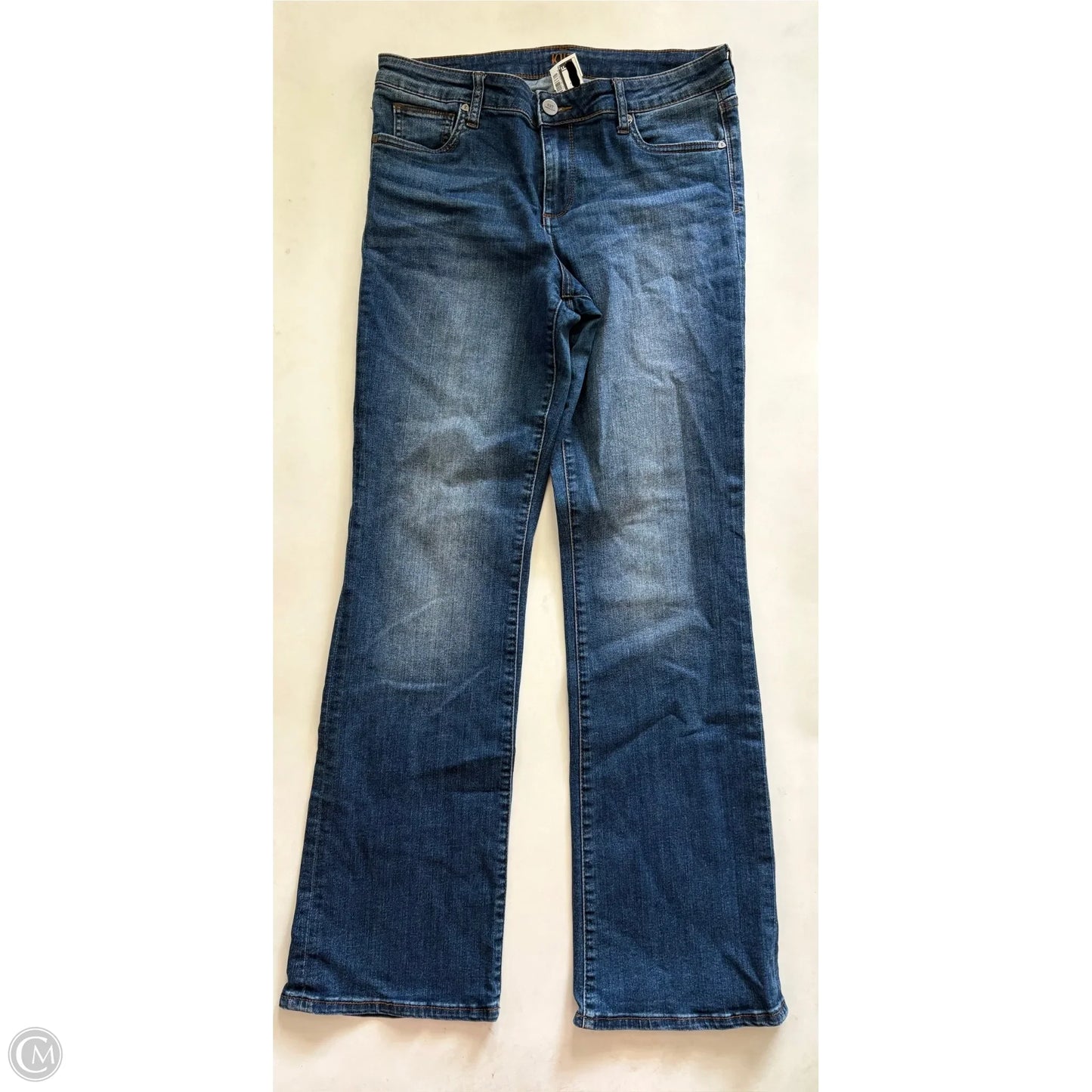 Jeans Straight By Kut In Blue, Size: 12p