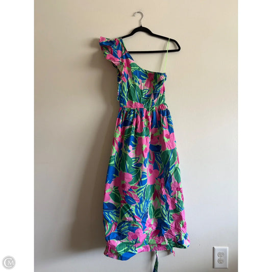 Dress Casual Maxi By J. Crew In Multi-colored, Size: 12