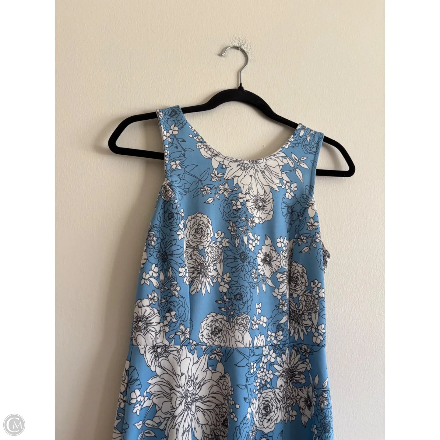 Dress Casual Midi By Soprano In Blue, Size: L
