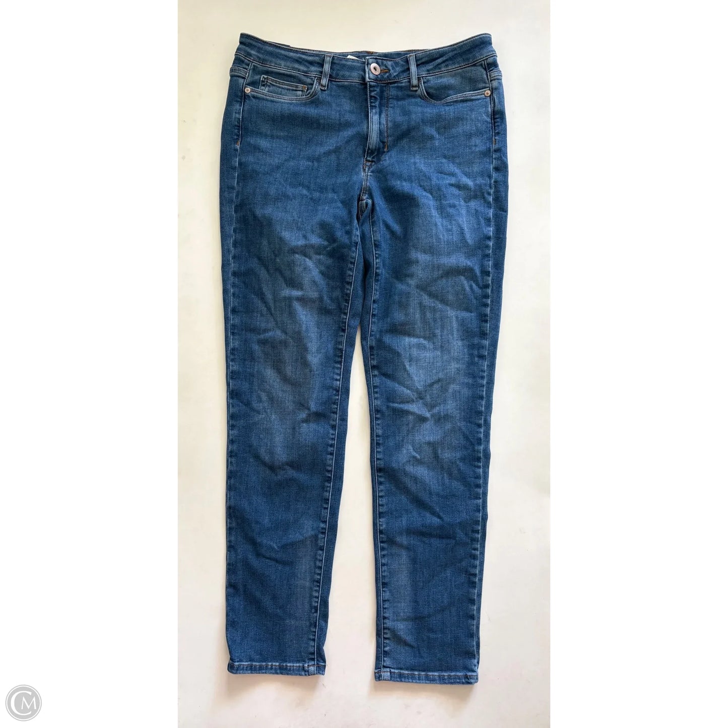 Jeans Straight By J. Jill In Blue, Size: 10
