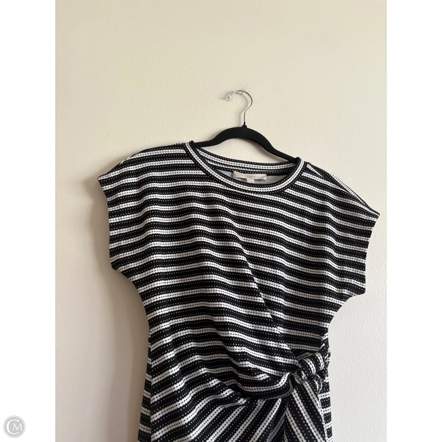 Dress Work By Loft In Striped Pattern, Size: Xs