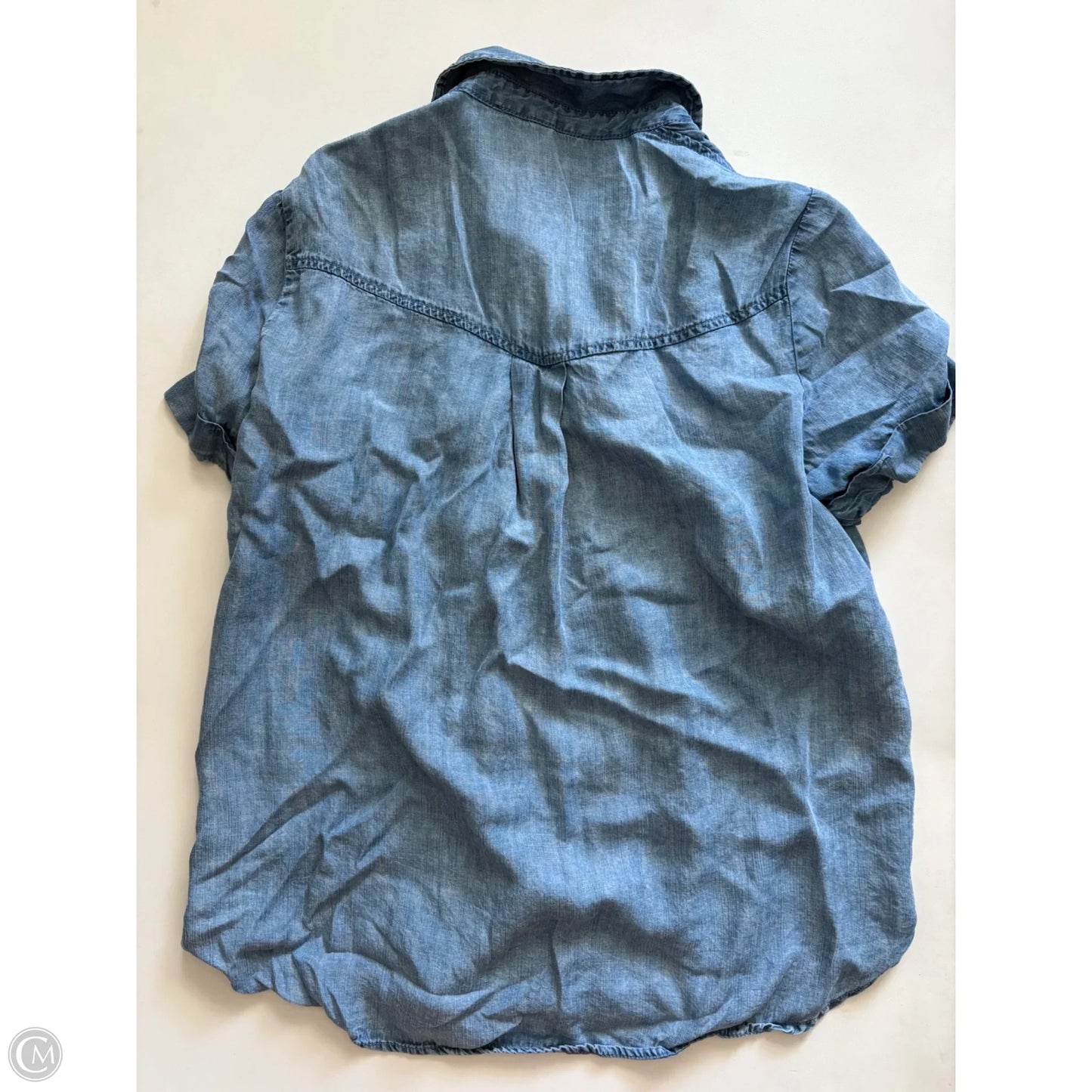 Top Short Sleeve By Jane And Delancey In Blue, Size: S