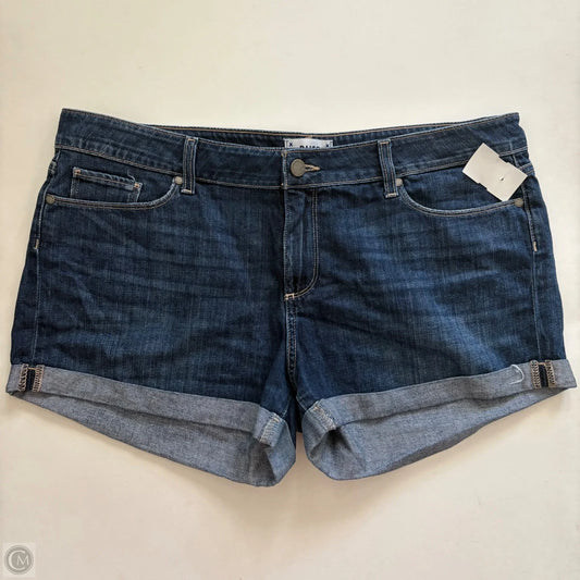 Shorts By Paige In Blue, Size: 14