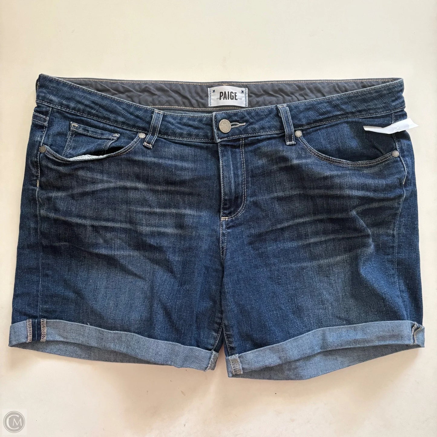 Shorts By Paige In Blue, Size: 14