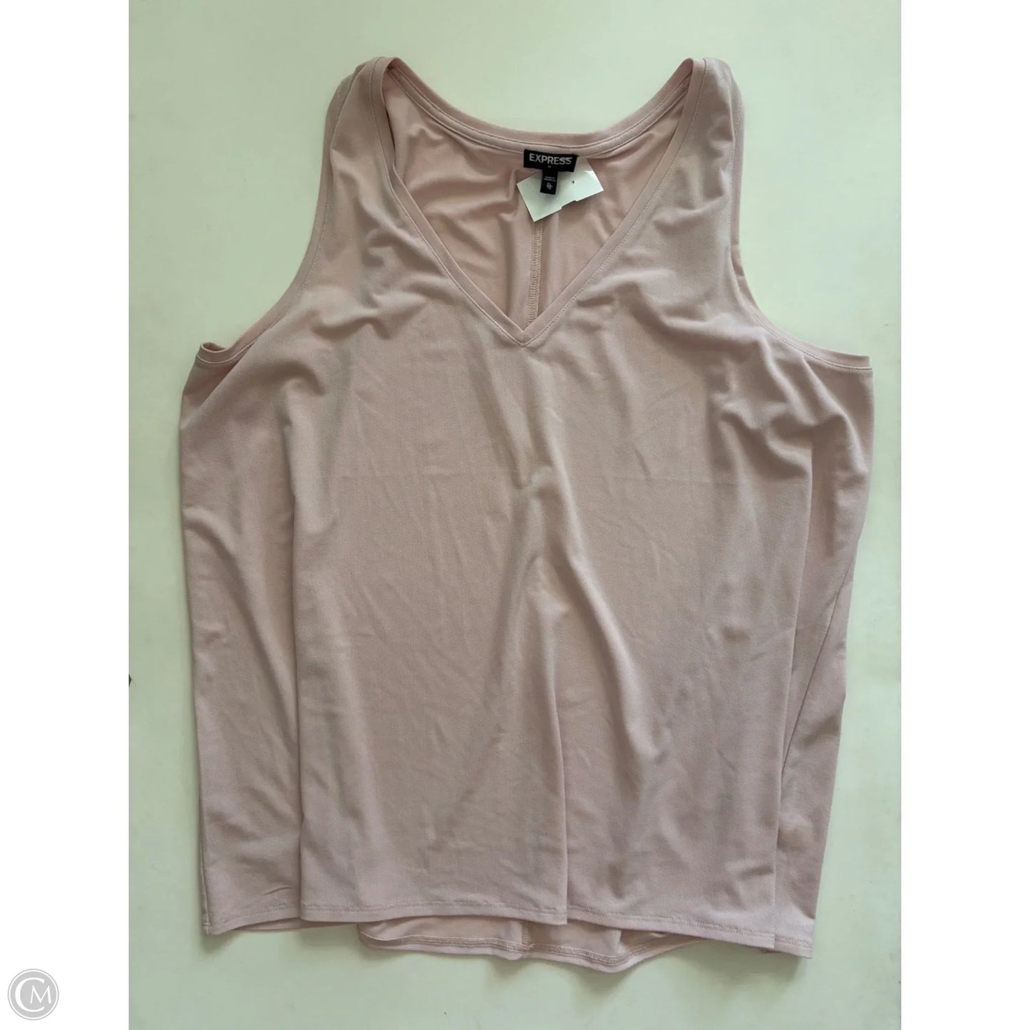 Tank Top By Express In Pink, Size: Xl