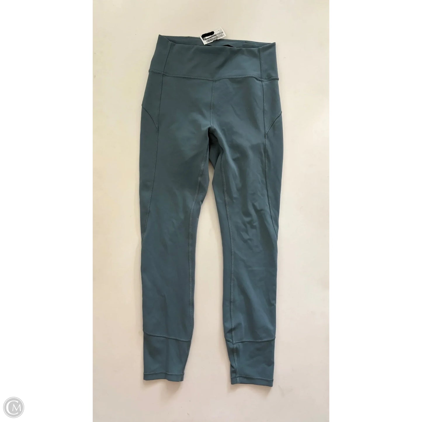 Athletic Leggings By Lululemon In Blue, Size: 6