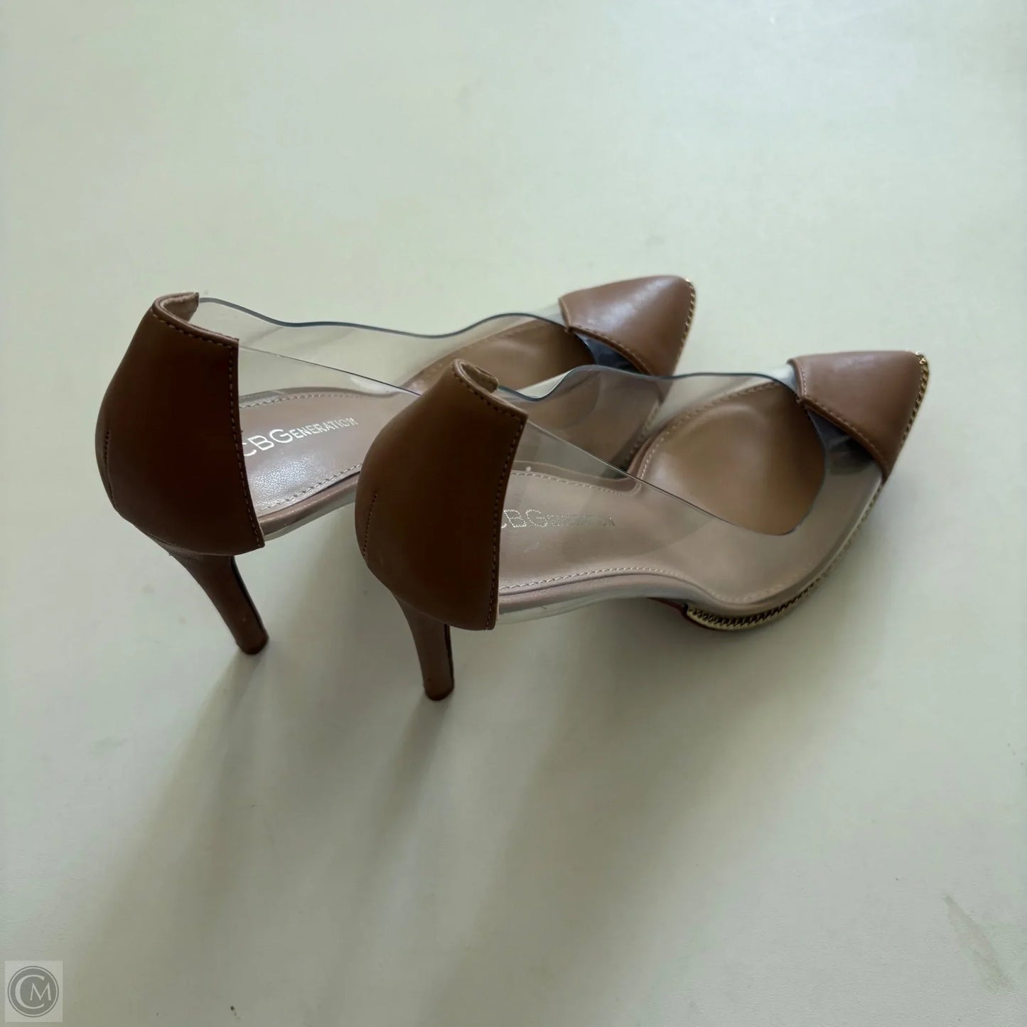 Shoes Heels Kitten By Bcbgeneration In Tan, Size: 7.5