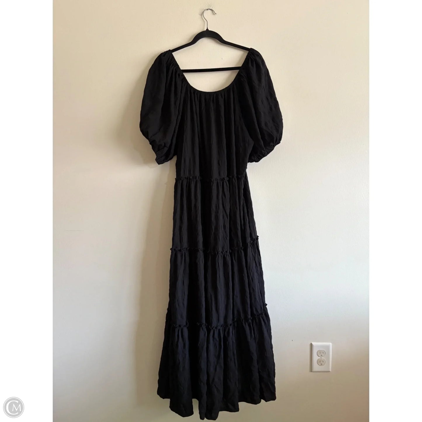 Dress Casual Maxi By Cmc In Black, Size: 2x