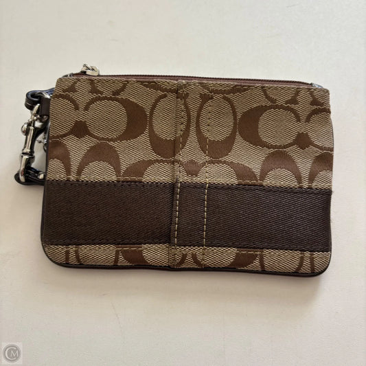 Wristlet Designer By Coach, Size: Small