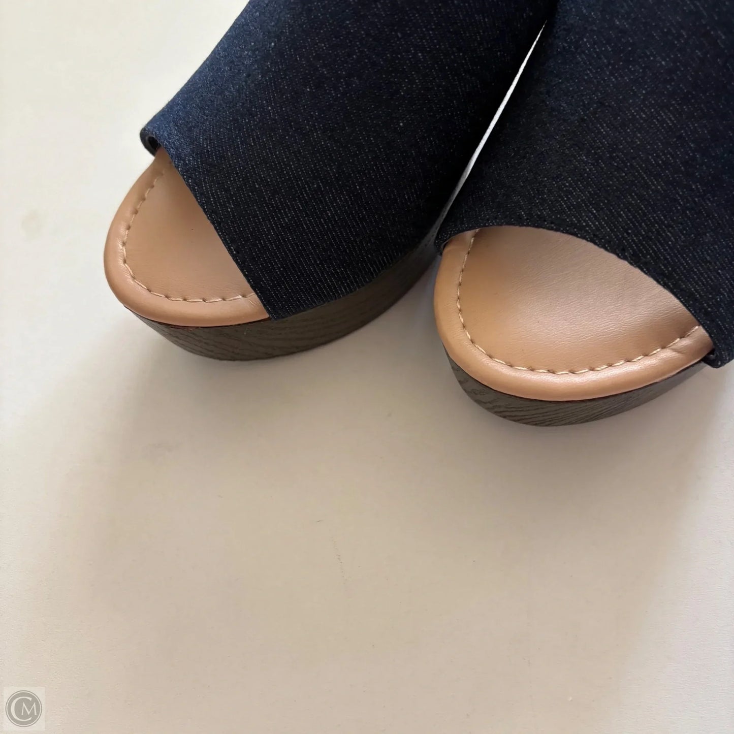 Shoes Heels Block By Shoedazzle In Blue, Size: 8