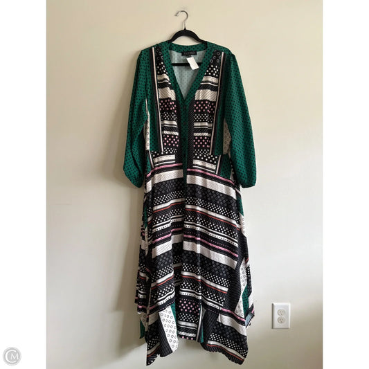 Dress Casual Maxi By Eloquii In Multi-colored, Size: 18