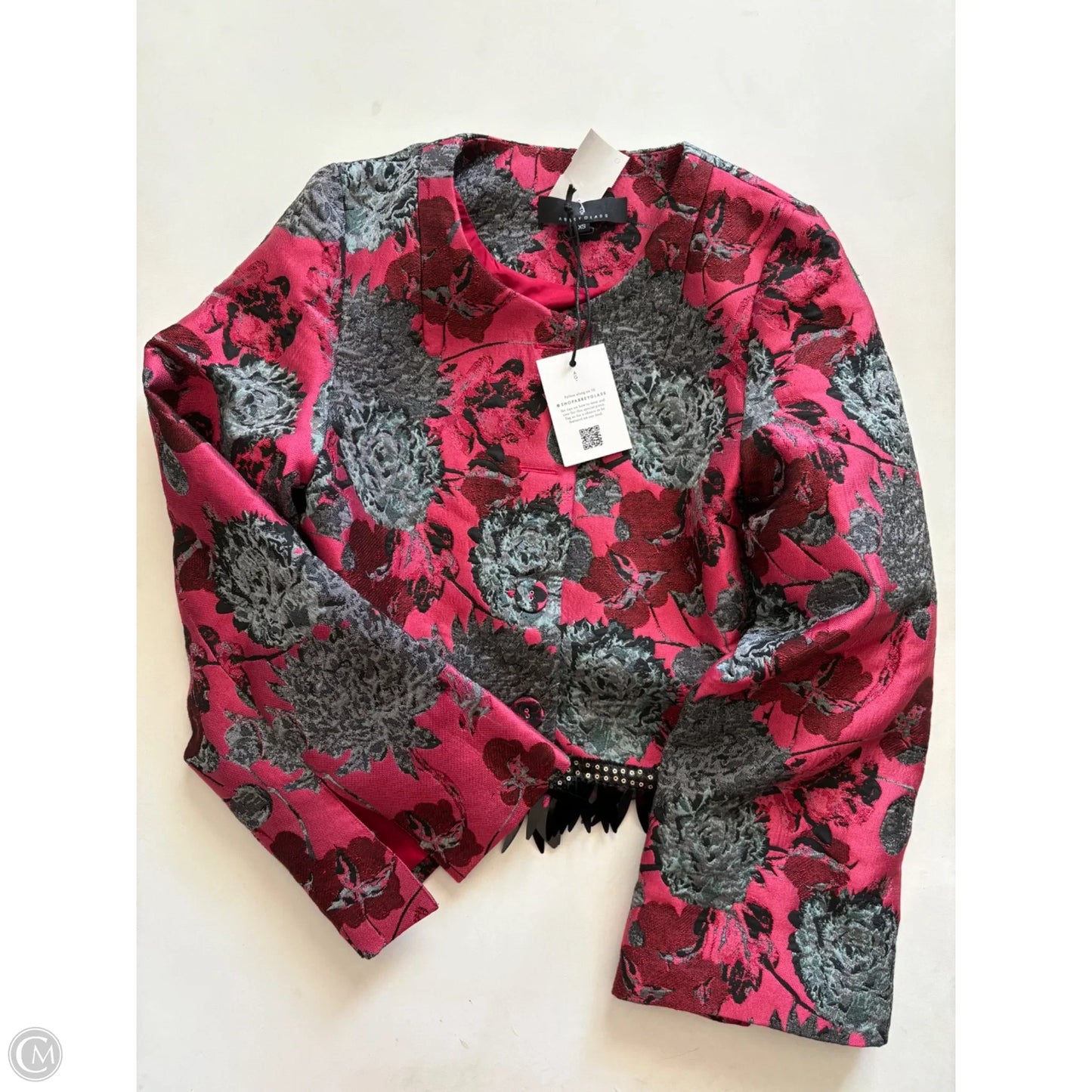 Blazer Designer By Abbey Glass In Red, Size: Xs