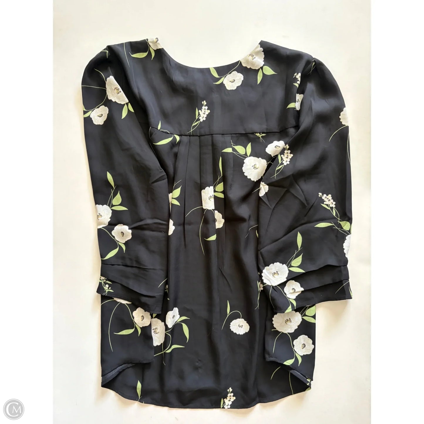 Blouse Long Sleeve By Dr2 In Black, Size: Xl