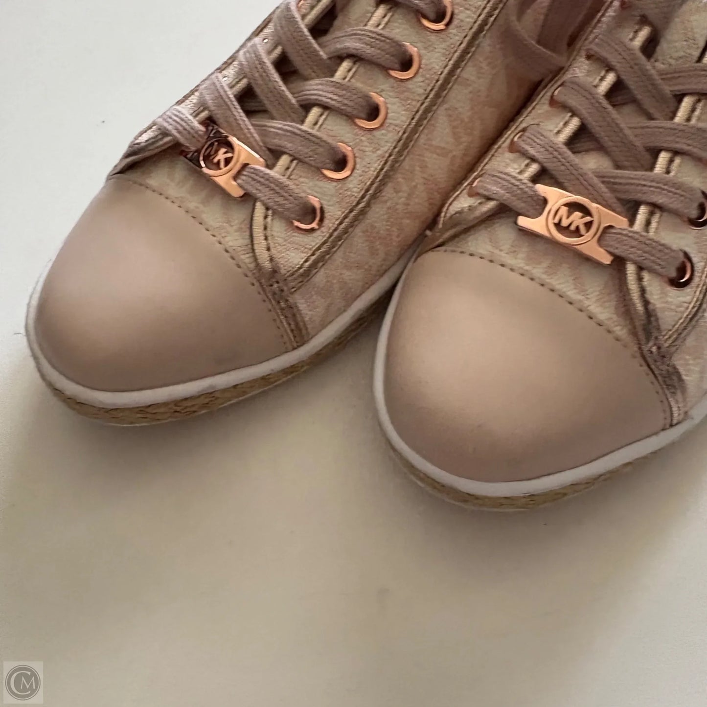 Shoes Designer By Michael Kors In Bronze, Size: 8.5