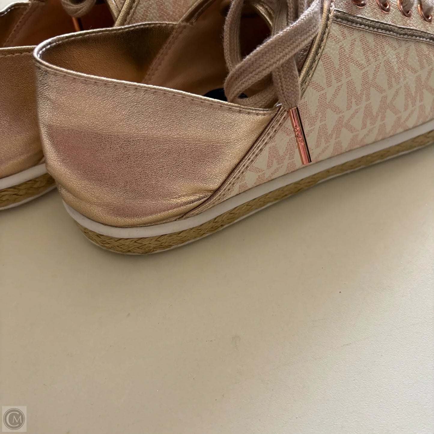 Shoes Designer By Michael Kors In Bronze, Size: 8.5