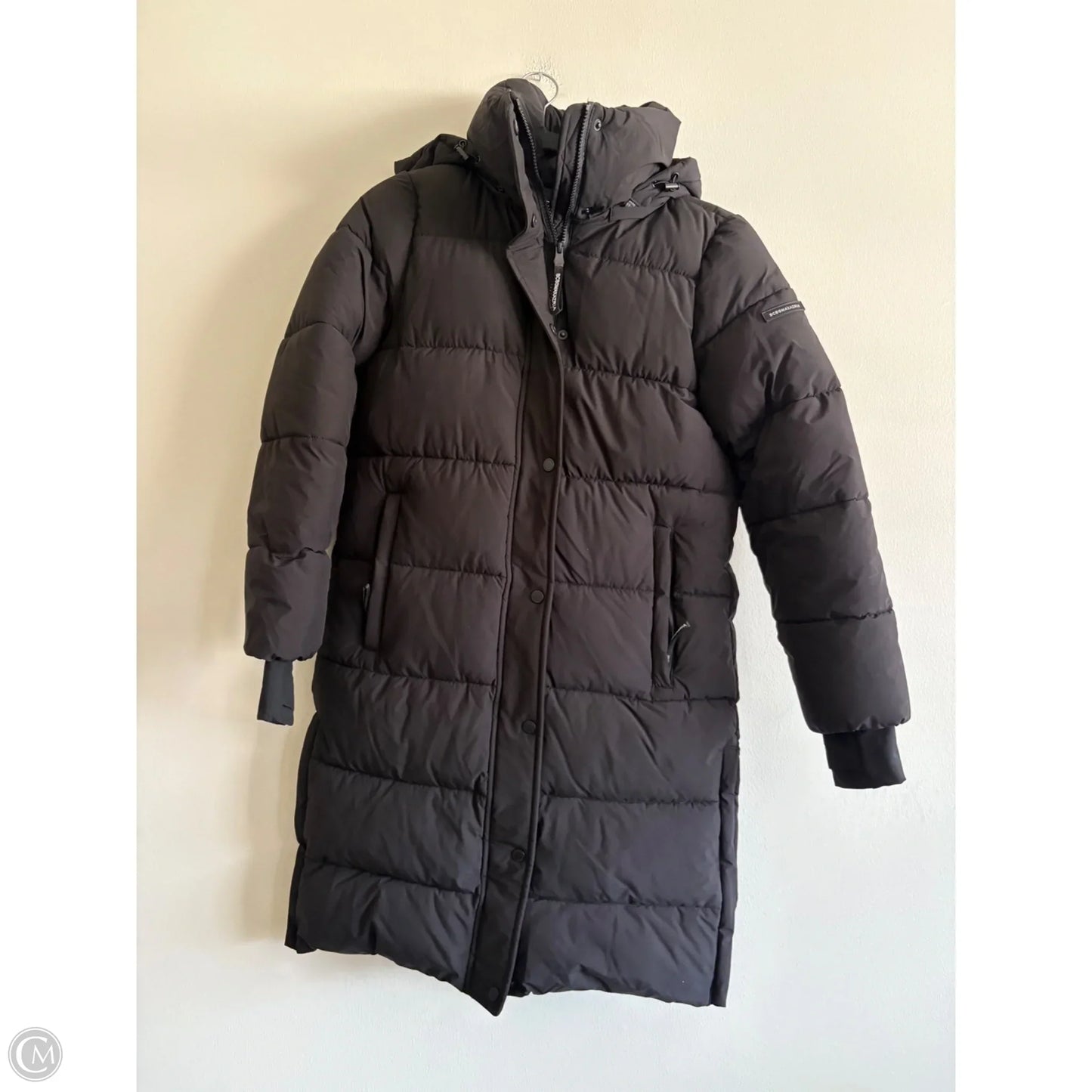 Coat Puffer & Quilted By Bcbgmaxazria In Black, Size: Xxs