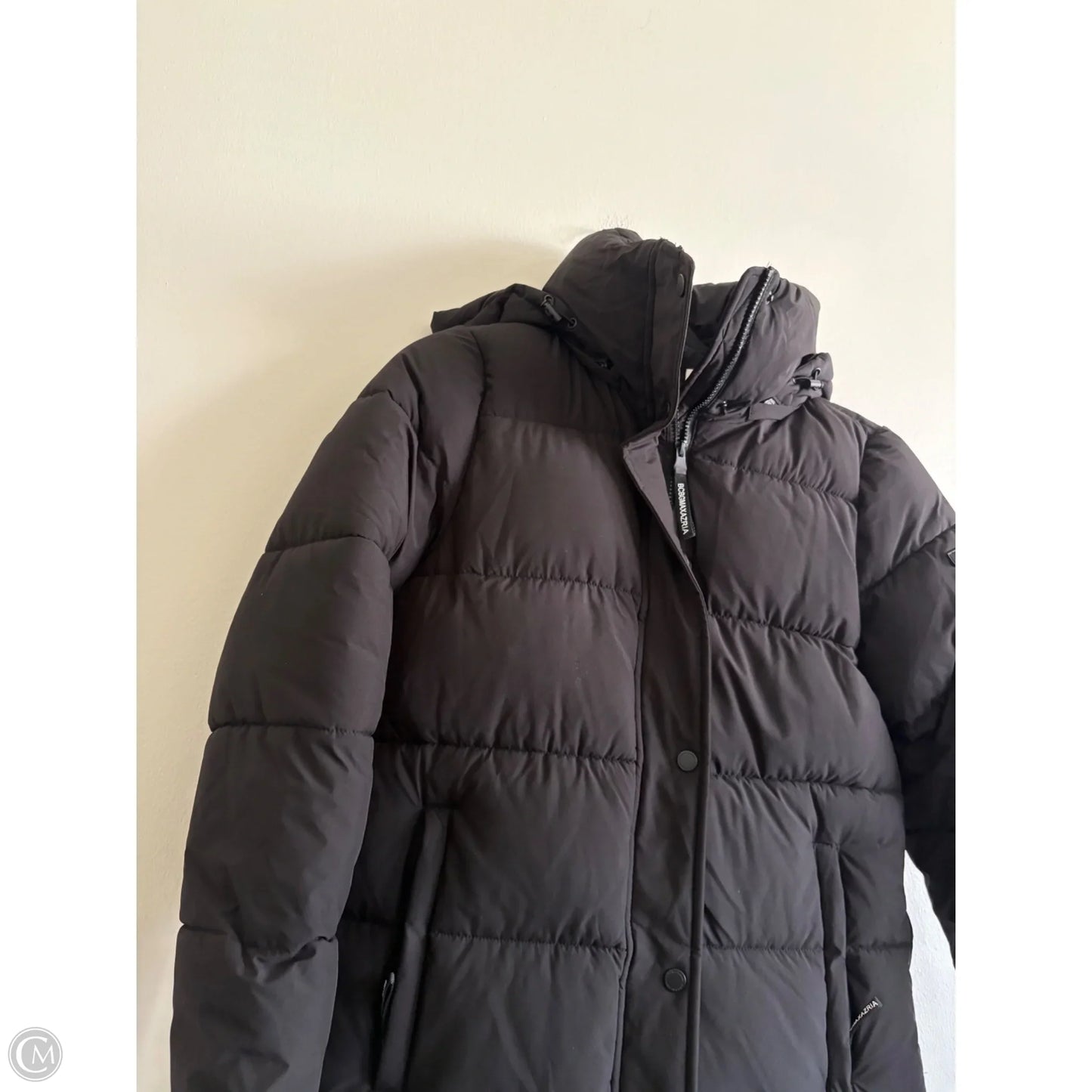 Coat Puffer & Quilted By Bcbgmaxazria In Black, Size: Xxs