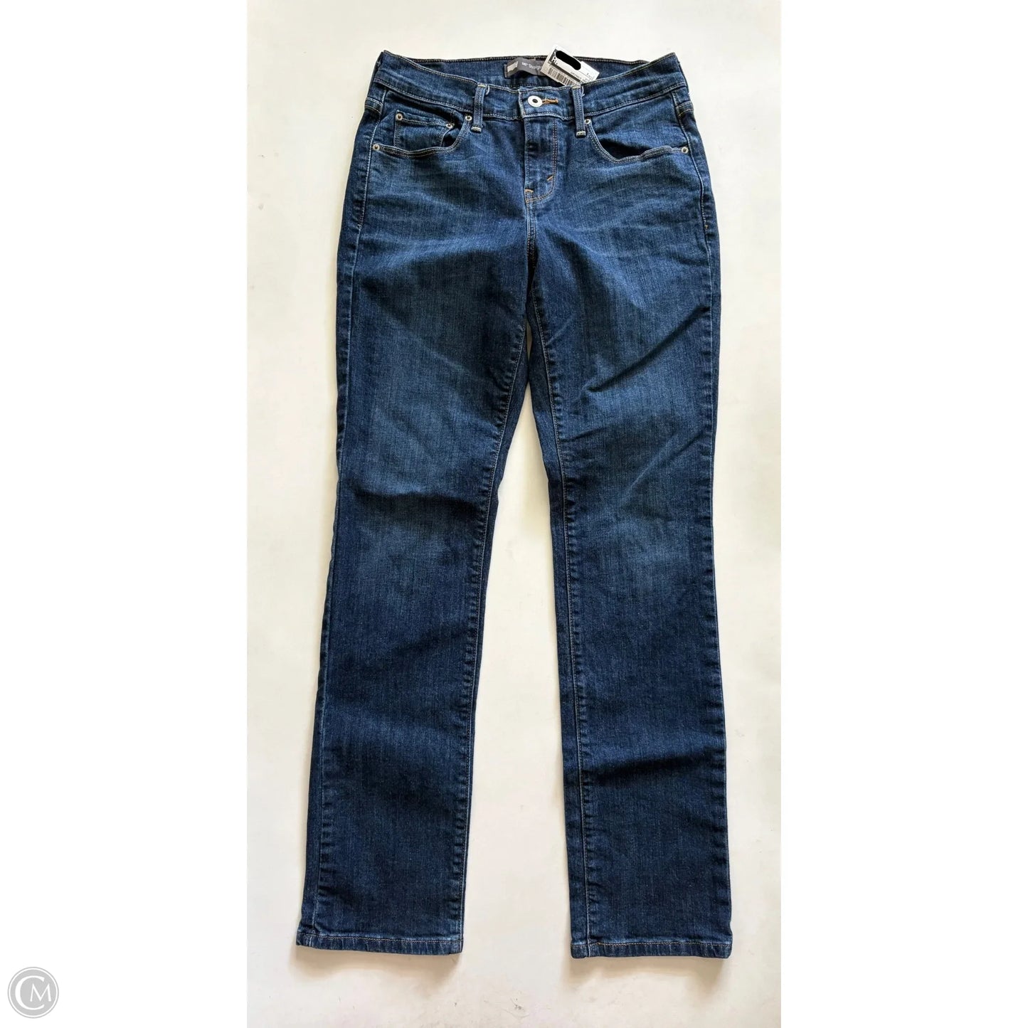 Jeans Straight By Levis In Blue, Size: 2