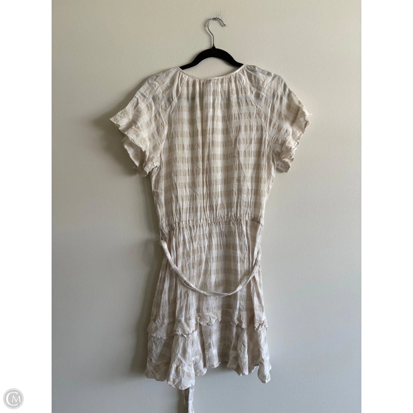 Dress Casual Midi By Loft In Cream, Size: S