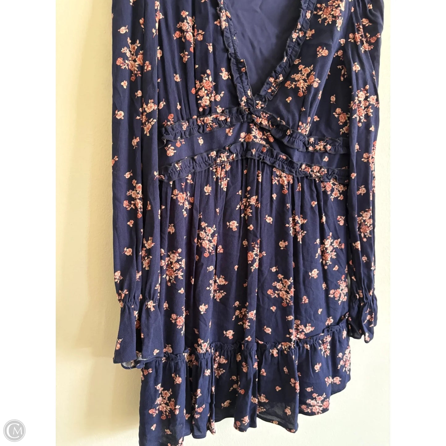 Dress Casual Midi By Altard State In Navy, Size: S