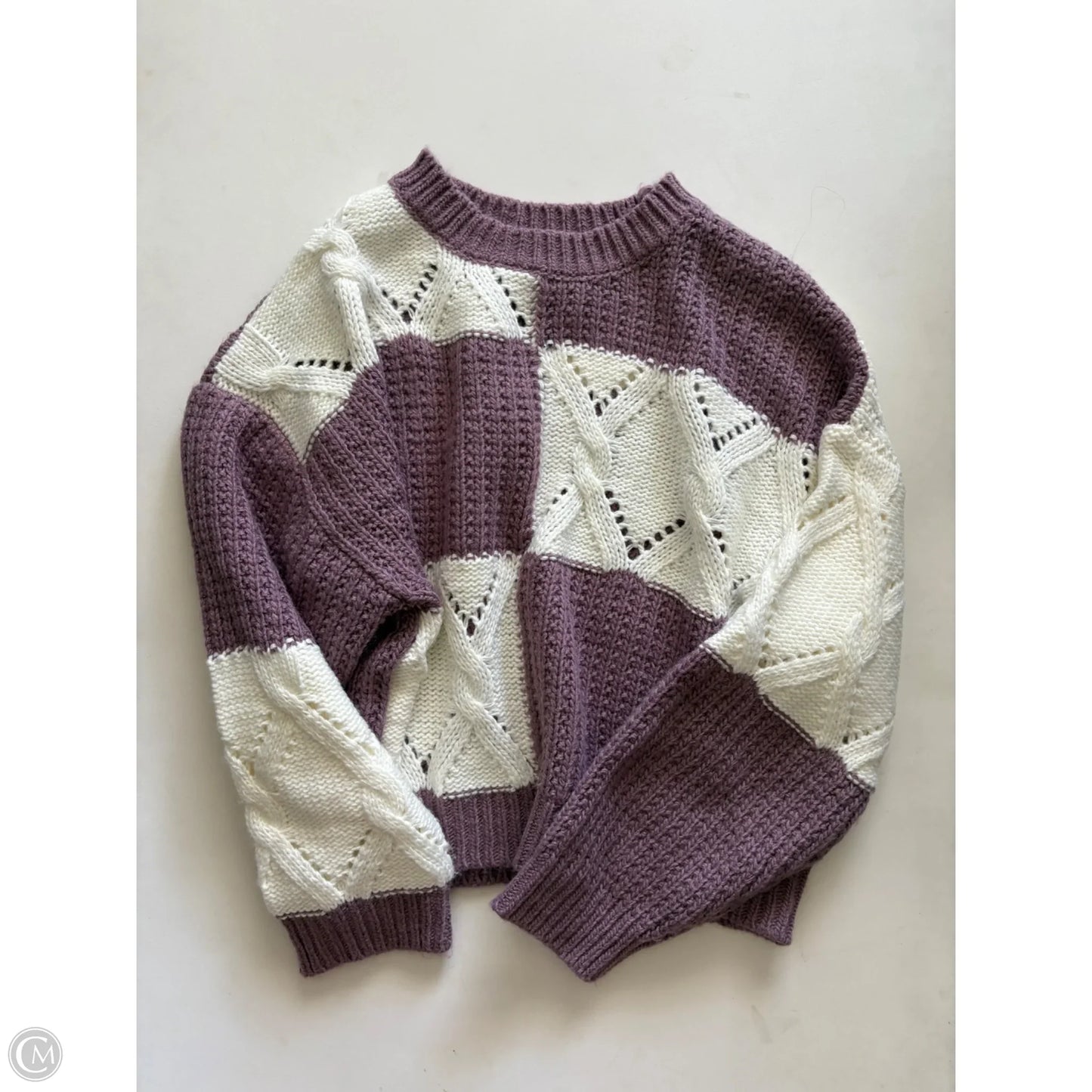 Sweater By Love Tree In Purple, Size: M