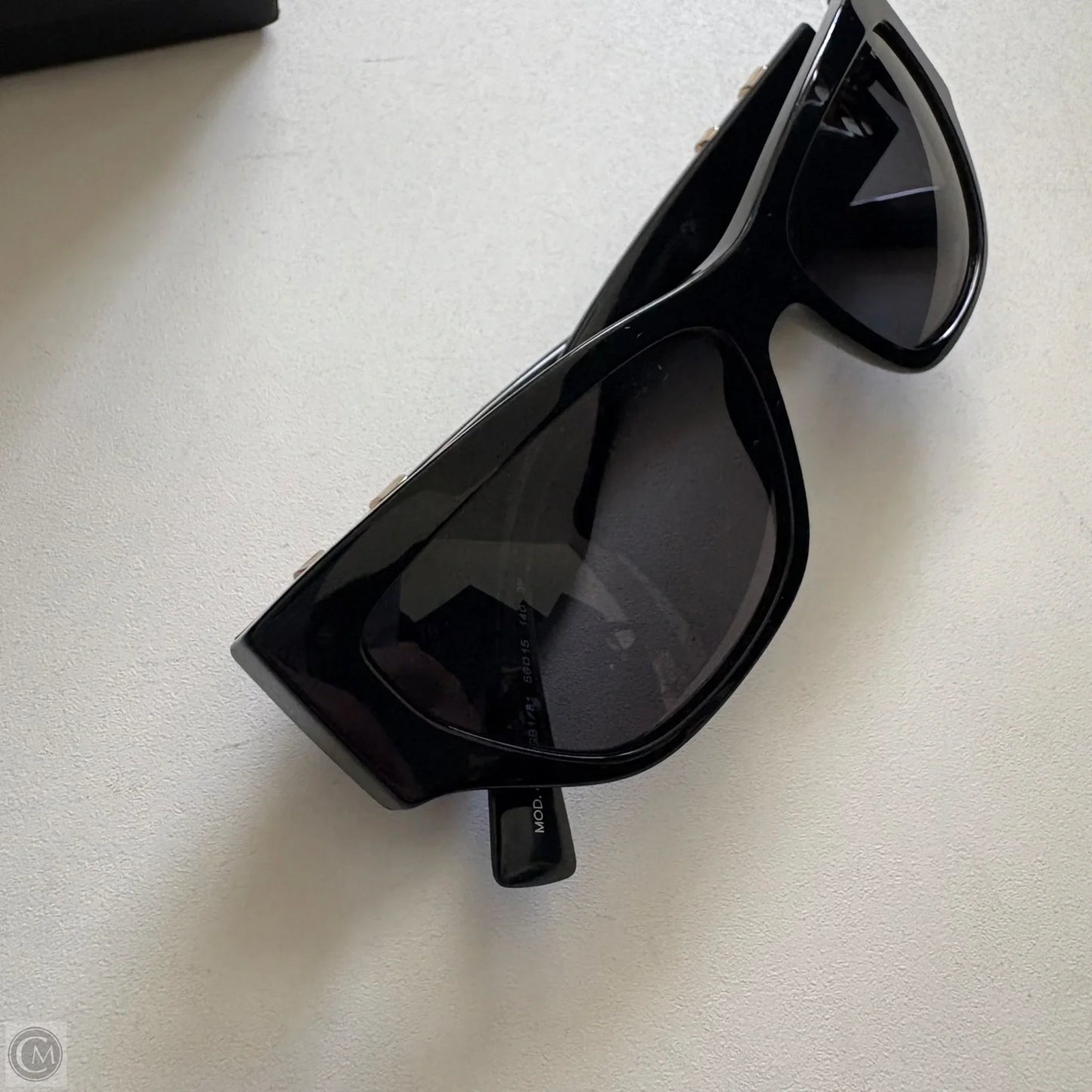 Sunglass Case Luxury Designer By Versace, Size: Medium