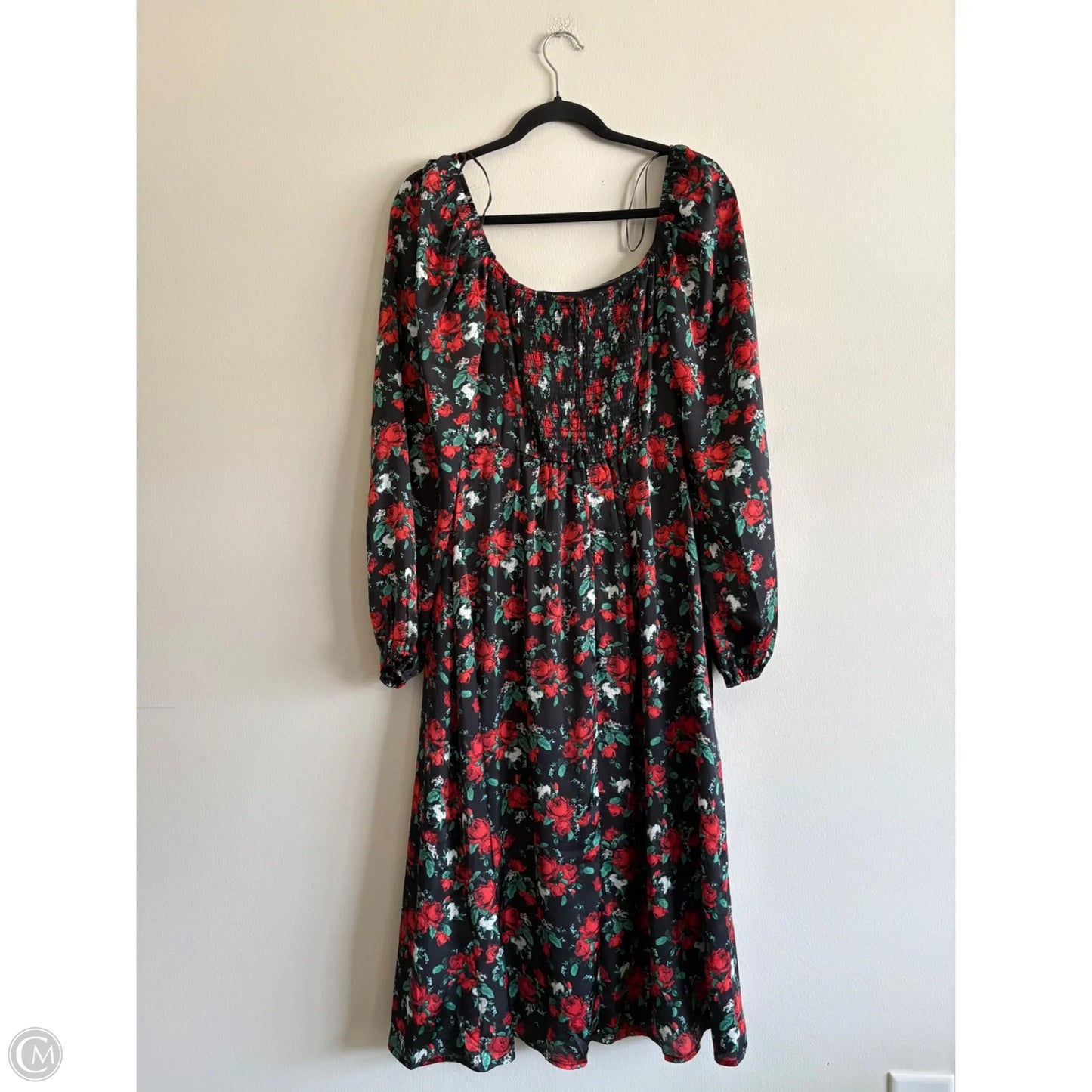 Dress Casual Maxi By Audrey In Black, Size: M