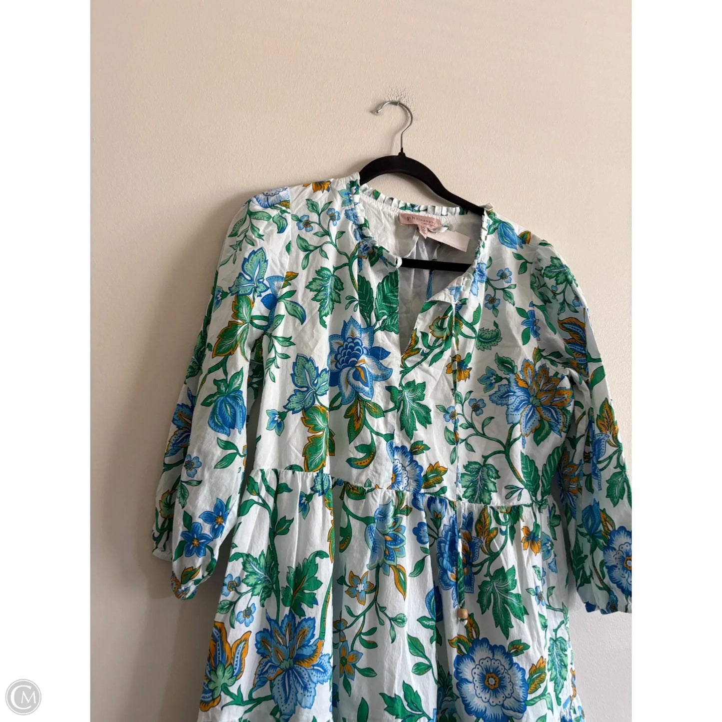 Dress Casual Maxi By Philosophy In Floral Print, Size: M