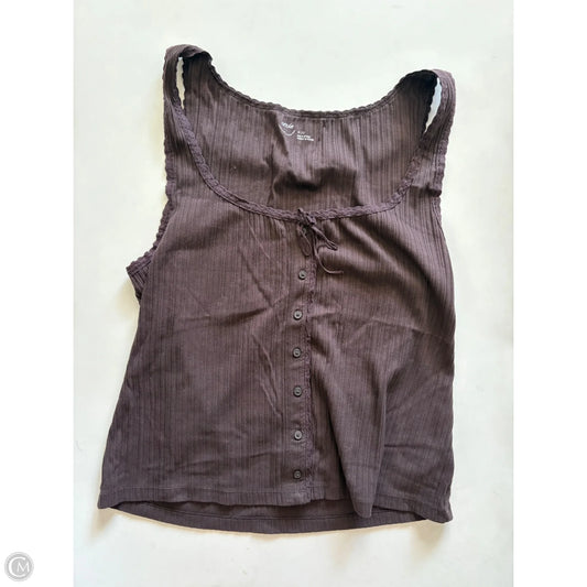 Tank Top By Aerie In Brown, Size: Xl