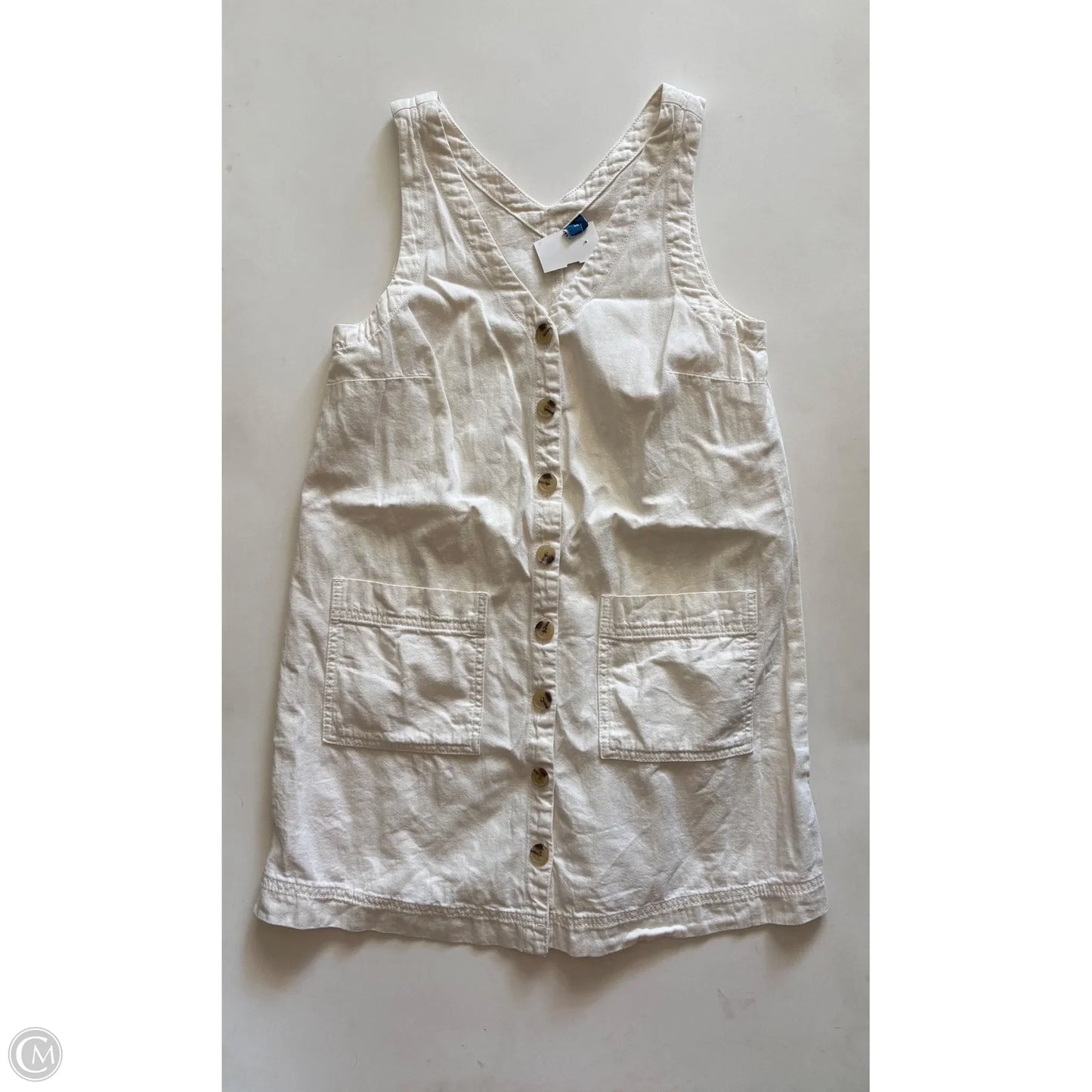Dress Casual Short By Old Navy In Cream, Size: Xs
