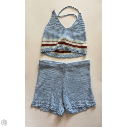 Skirt Set 2pc By No Comment In Blue, Size: L