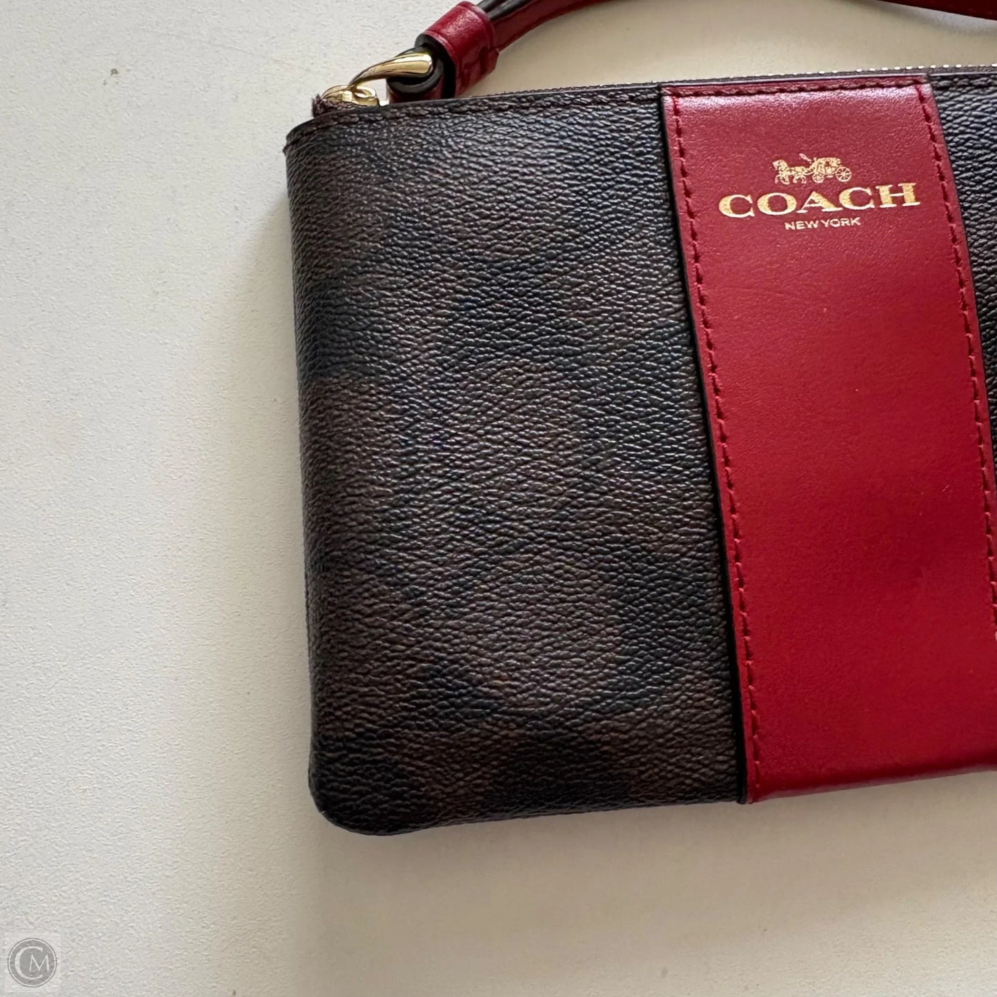 Wristlet Designer By Coach, Size: Small