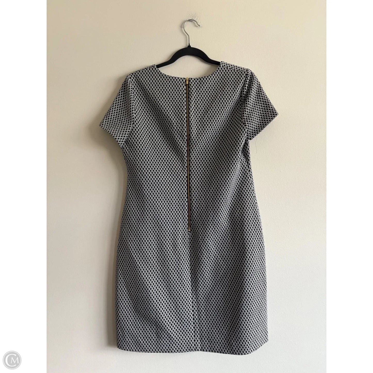 Dress Work By Calvin Klein In Black, Size: 10