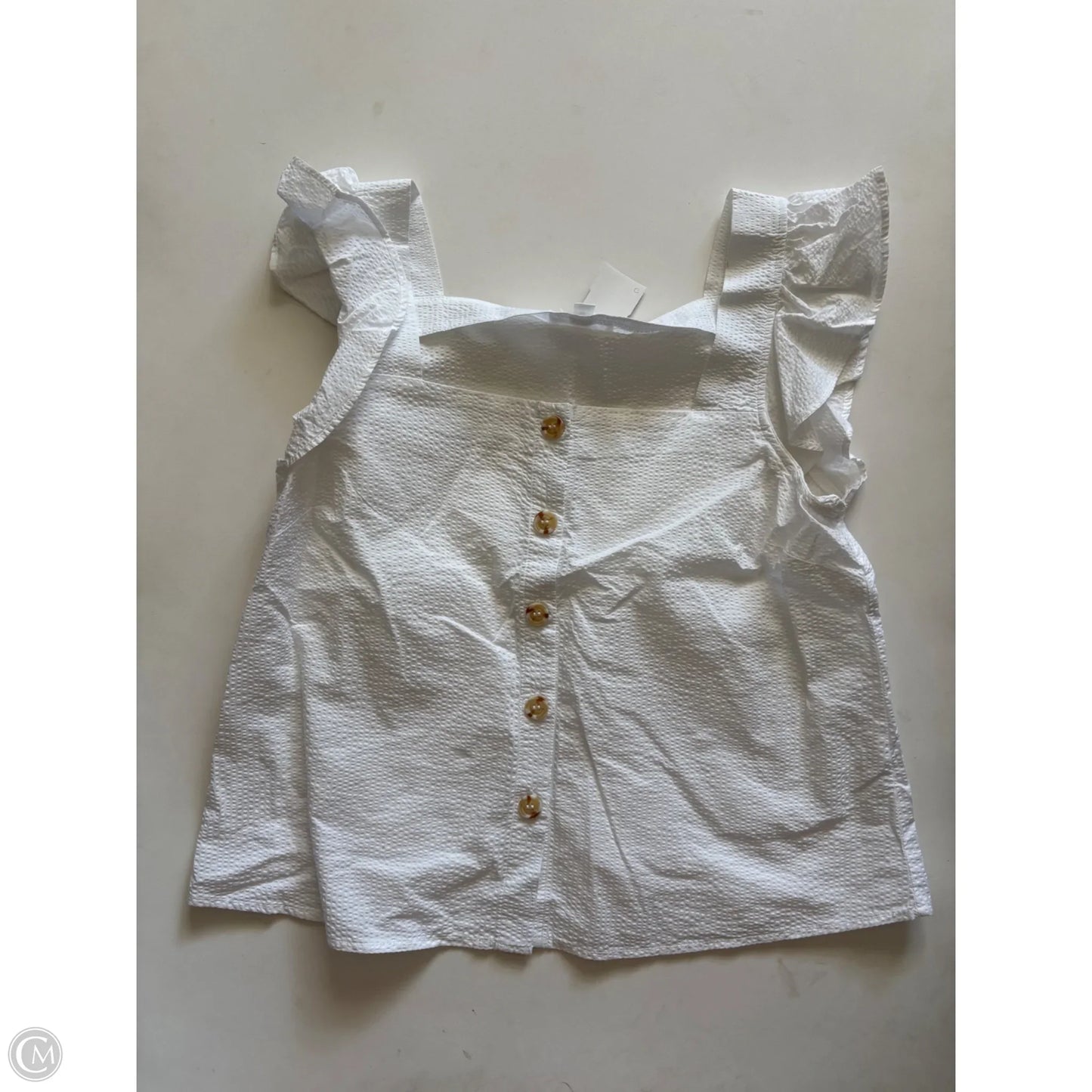 Tank Top By Blu Pepper In White, Size: M