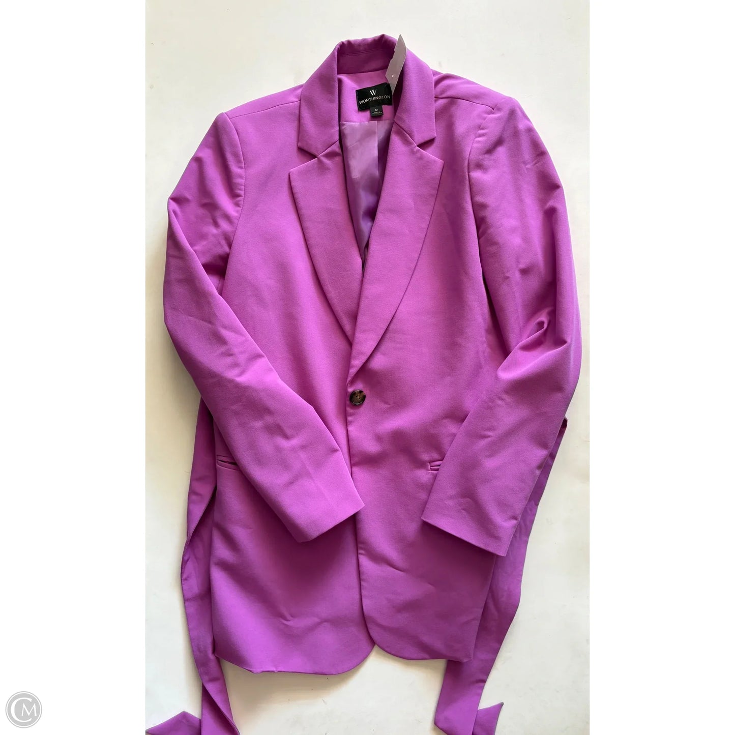 Blazer By Worthington In Purple, Size: M