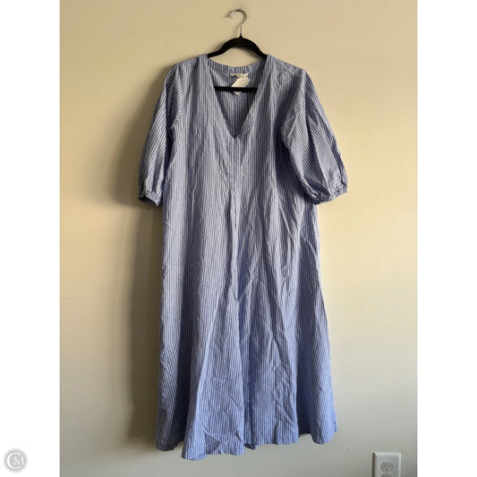 Dress Casual Maxi By H&m In Striped Pattern, Size: M