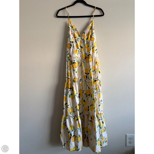 Dress Casual Maxi By H&m In Floral Print, Size: Xs