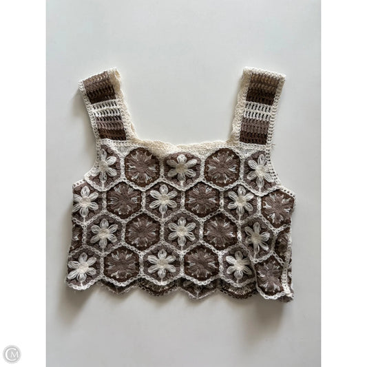 Tank Top By Rebellion In Brown, Size: S