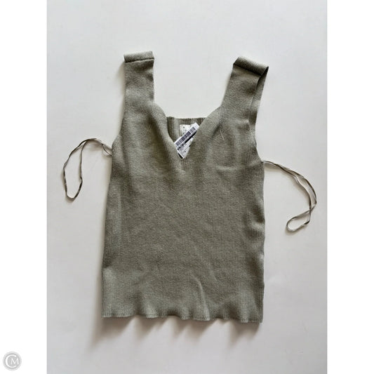 Sweater Short Sleeve By A New Day In Green, Size: M